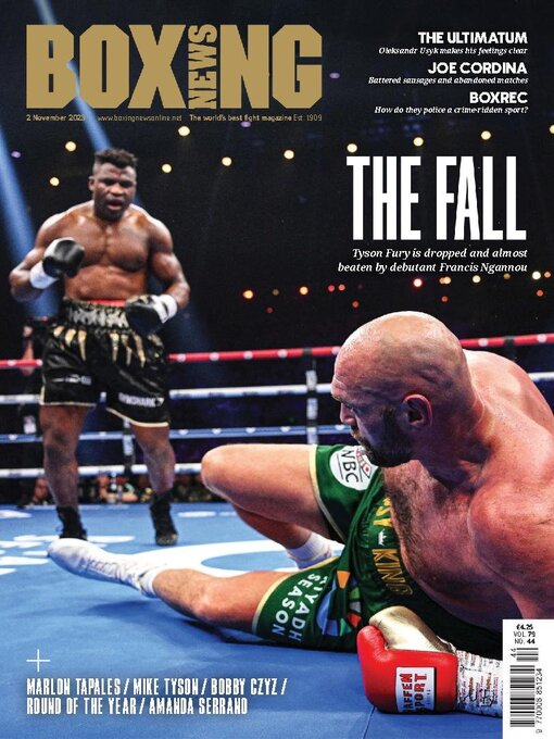 Cover image for Boxing News
